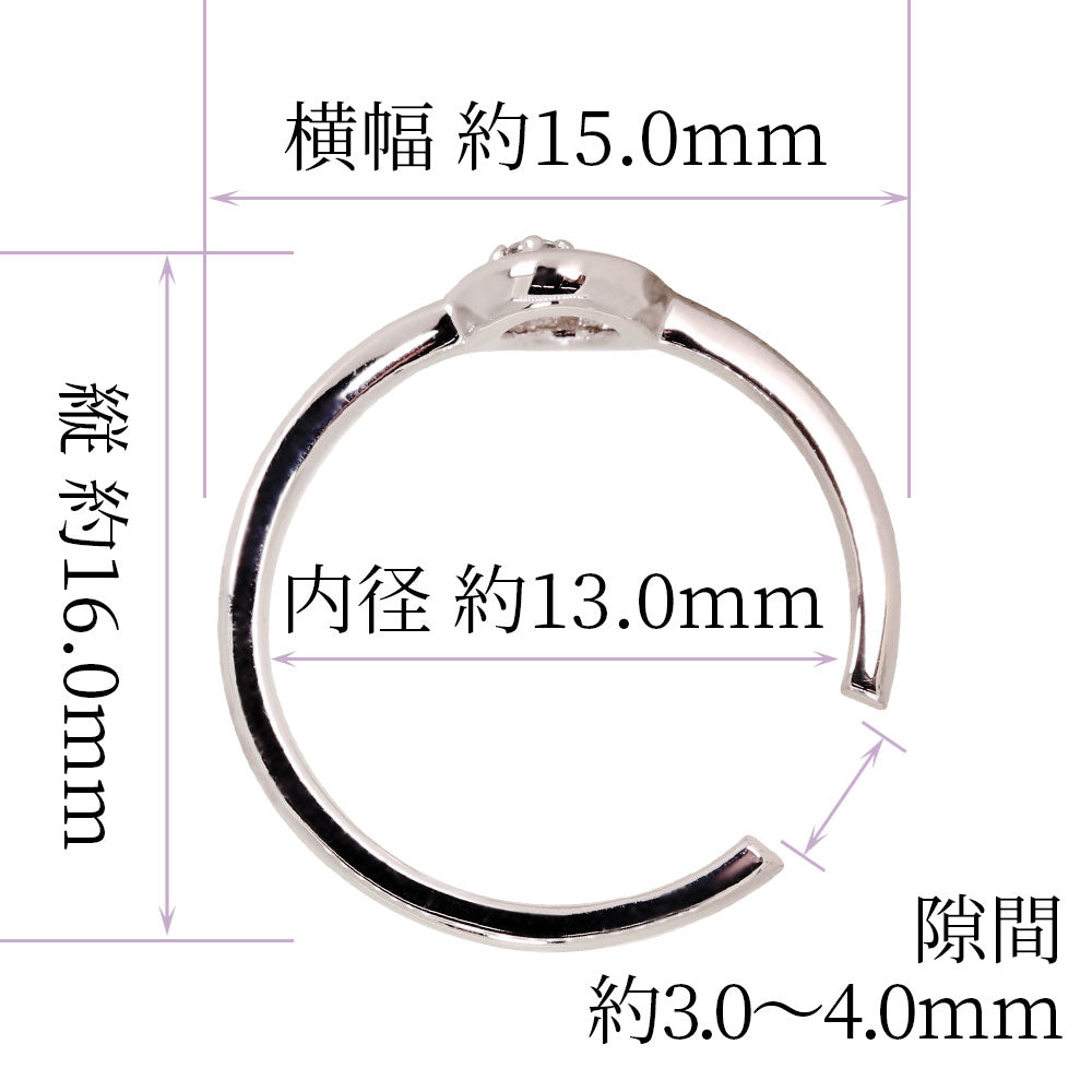 イヤーカフ 誕生石 レディース 幾何学 一粒 丸型 円 シンプル 細身 片耳用 天然石 K10 K18 PT900 ノンホールピアス 選べる誕生石 重ね付け