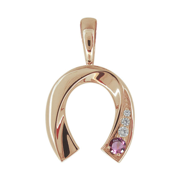 馬蹄 メンズ 喜平 ペンダントトップ 選べる誕生石 天然石 K10 K18 PT900 SV925 ホースシュー ペンダント mens horseshoe pendant top head