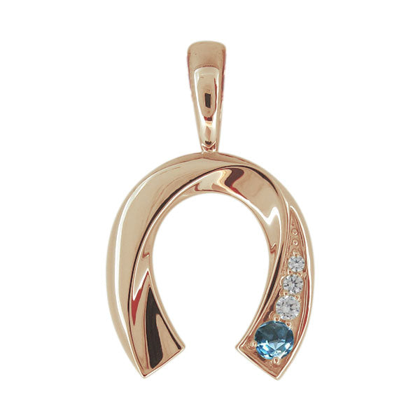 馬蹄 メンズ 喜平 ペンダントトップ 選べる誕生石 天然石 K10 K18 PT900 SV925 ホースシュー ペンダント mens horseshoe pendant top head
