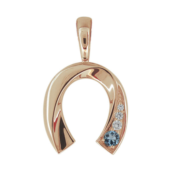 馬蹄 メンズ 喜平 ペンダントトップ 選べる誕生石 天然石 K10 K18 PT900 SV925 ホースシュー ペンダント mens horseshoe pendant top head