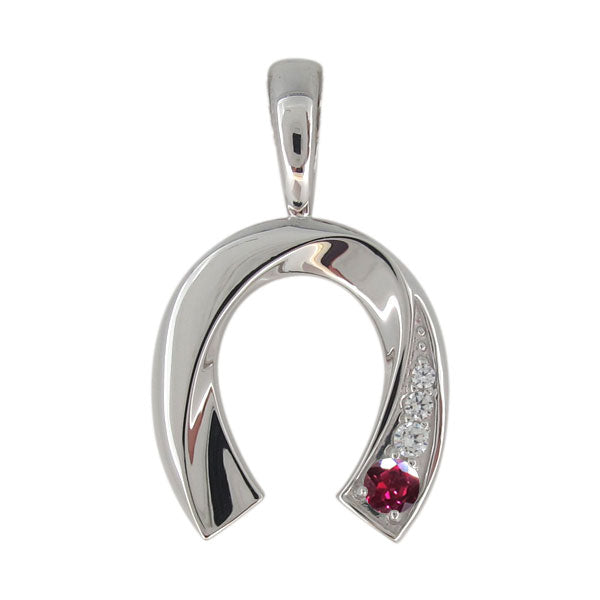 馬蹄 メンズ 喜平 ペンダントトップ 選べる誕生石 天然石 K10 K18 PT900 SV925 ホースシュー ペンダント mens horseshoe pendant top head