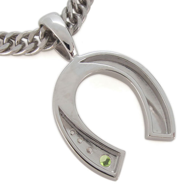 馬蹄 メンズ 喜平 ペンダントトップ 選べる誕生石 天然石 K10 K18 PT900 SV925 ホースシュー ペンダント mens horseshoe pendant top head