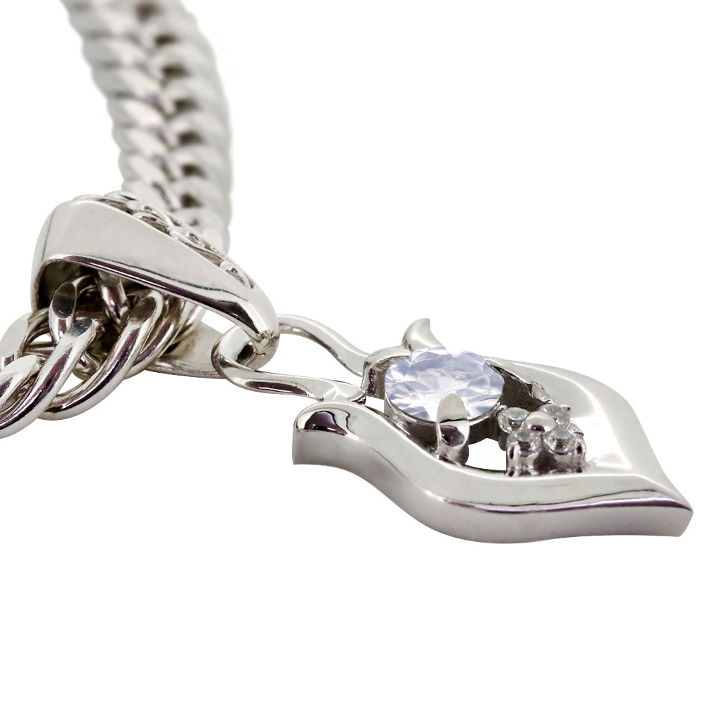 ペンダントトップ メンズ 喜平50g用 選べる誕生石 大粒 天然石 喜平 幅広 ペンダント Kihei Pendant top birthstone k10 k18 pt900 sv925