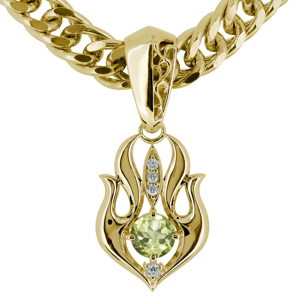 大粒 天然石 メンズ ペンダント 喜平50g用 キヘイ 選べる誕生石 mens pendant Necklace birthstone K10 K18 PT900 SV925 ネックレス 誕生石