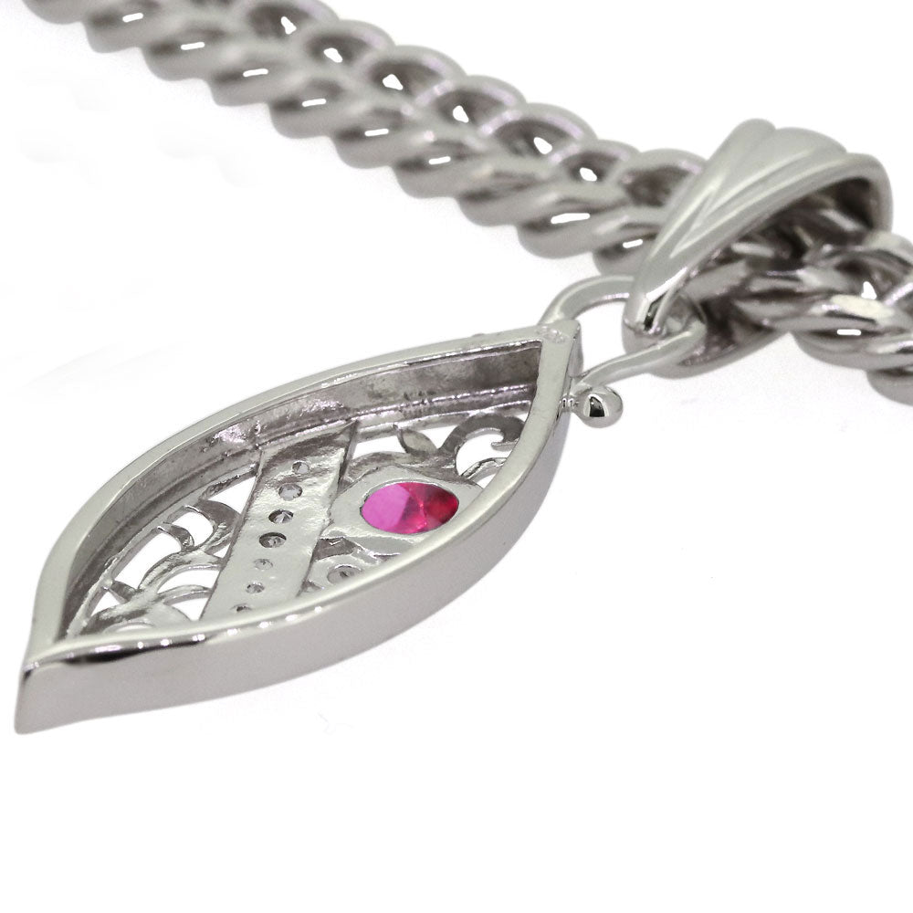 透かし アラベスク 喜平50g用 ペンダント メンズ 大粒 天然石 選べる誕生石 MENS PENDANT ネックレス ラインストーン ダイヤモンド 10金 18金 プラチナ シルバー