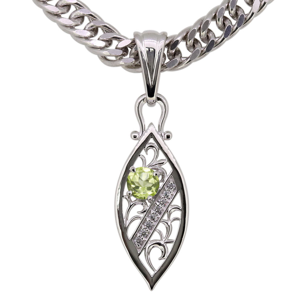 透かし アラベスク 喜平50g用 ペンダント メンズ 大粒 天然石 選べる誕生石 MENS PENDANT ネックレス ラインストーン ダイヤモンド 10金 18金 プラチナ シルバー