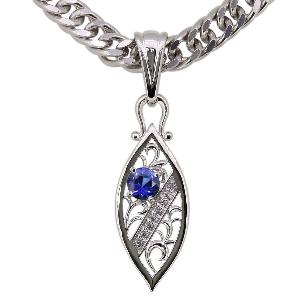 透かし アラベスク 喜平50g用 ペンダント メンズ 大粒 天然石 選べる誕生石 MENS PENDANT ネックレス ラインストーン ダイヤモンド 10金 18金 プラチナ シルバー
