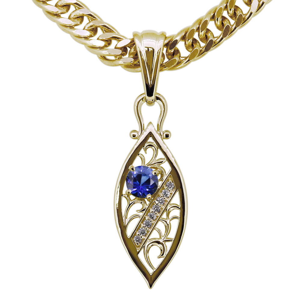 透かし アラベスク 喜平50g用 ペンダント メンズ 大粒 天然石 選べる誕生石 MENS PENDANT ネックレス ラインストーン ダイヤモンド 10金 18金 プラチナ シルバー