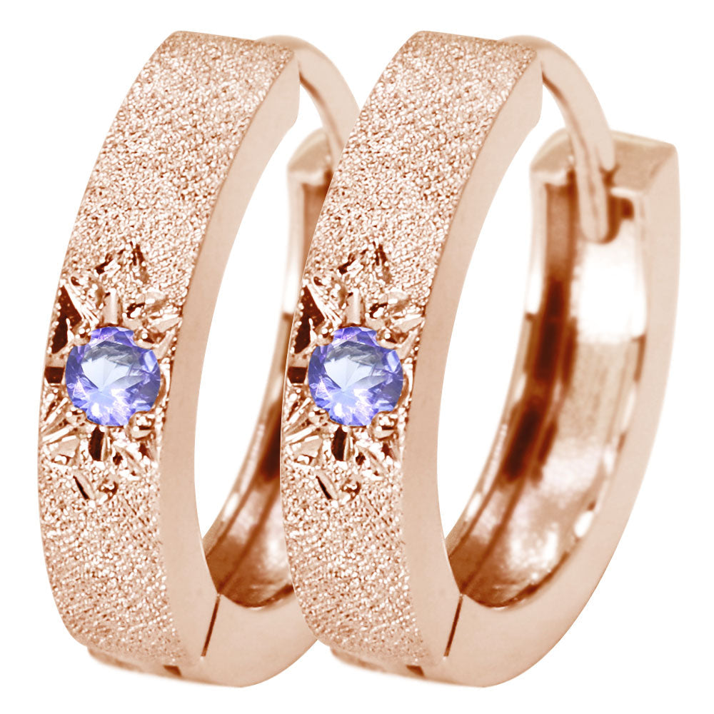 フープピアス レディース k10 k18 pt900 sv925 選べる誕生石 あらし 中折れ式 天然石 洋彫り 両耳 ピアス 彫り 誕生石