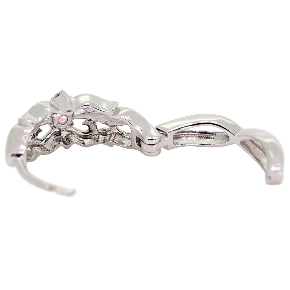 フープピアス メンズ ピアス 十字架 中折れ式 10金 18金 プラチナ シルバー 片耳用 選べる誕生石 Hoop Pierce Croee 天然石 透かし クロス