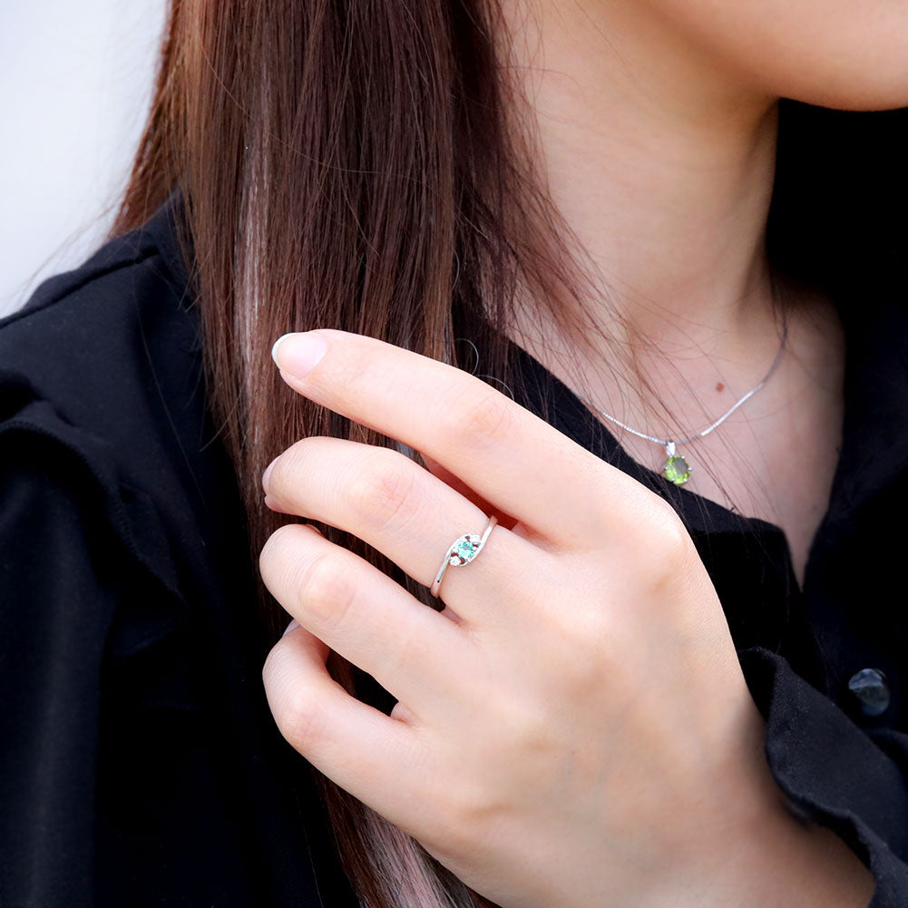 指輪 エンゲージリング 誕生石 婚約指輪 レディース リング 10金 18金 プラチナ 選べる誕生石 K10 K18 Pt900
