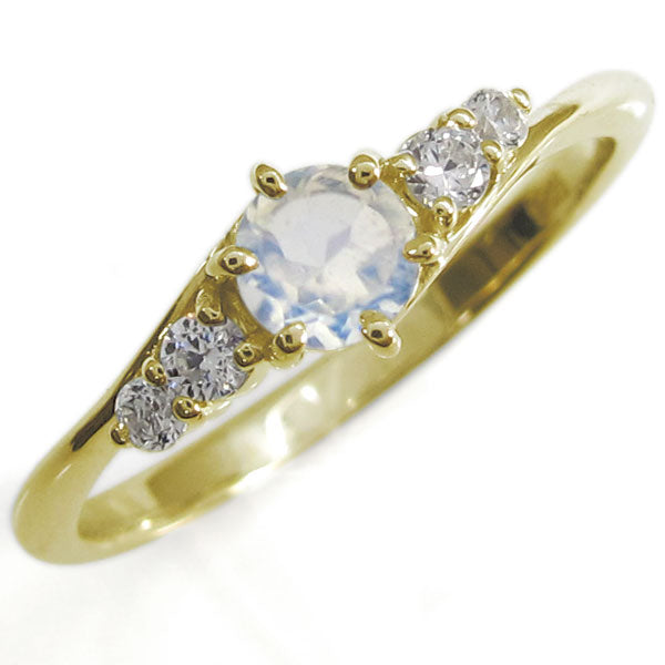 婚約指輪 シンプル エンゲージリング ダイヤモンド 誕生石 10金 18金 プラチナ 上品 レディース 選べる誕生石 天然石 指輪 (品番 mr-0242)