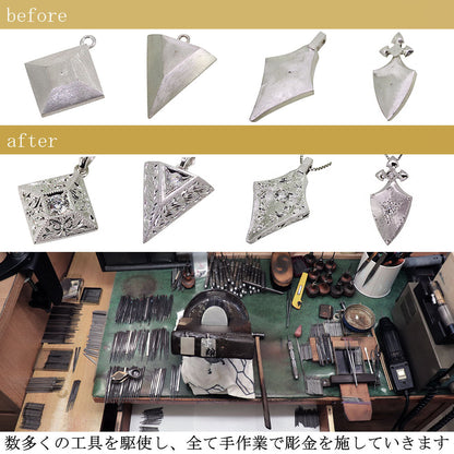 バングル ペア 2個セットプラチナ  唐草 彫金 手彫り 誕生石 選べる k10 k18 sv925 カップル 夫婦 お揃い プレゼント ペアバングル (品番 mpb-0083-a-pair)