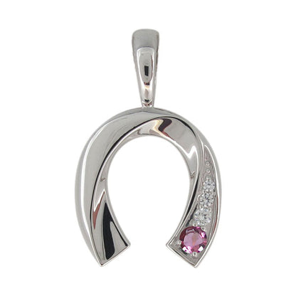 馬蹄 メンズ 喜平 ペンダントトップ 選べる誕生石 天然石 K10 K18 PT900 SV925 ホースシュー ペンダント mens horseshoe pendant top head