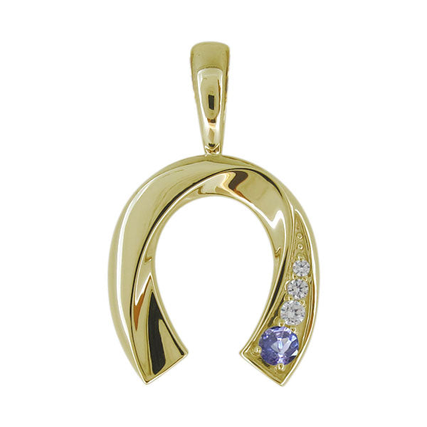 馬蹄 メンズ 喜平 ペンダントトップ 選べる誕生石 天然石 K10 K18 PT900 SV925 ホースシュー ペンダント mens horseshoe pendant top head