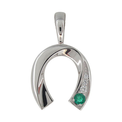 馬蹄 メンズ 喜平 ペンダントトップ 選べる誕生石 天然石 K10 K18 PT900 SV925 ホースシュー ペンダント mens horseshoe pendant top head