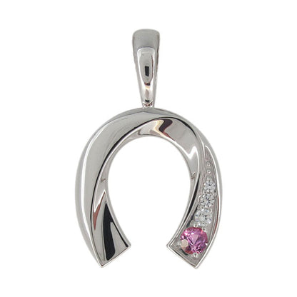馬蹄 メンズ 喜平 ペンダントトップ 選べる誕生石 天然石 K10 K18 PT900 SV925 ホースシュー ペンダント mens horseshoe pendant top head