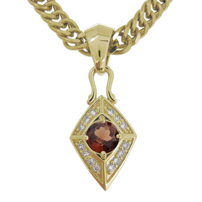 喜平チェーン ペンダント メンズ ひし形 選べる誕生石 天然石 喜平用 mens pendant necklace rhombus 10金 18金 プラチナ シルバー ネックレス 菱形
