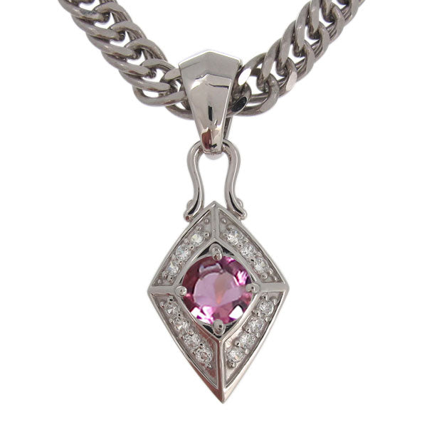 喜平チェーン ペンダント メンズ ひし形 選べる誕生石 天然石 喜平用 mens pendant necklace rhombus 10金 18金 プラチナ シルバー ネックレス 菱形