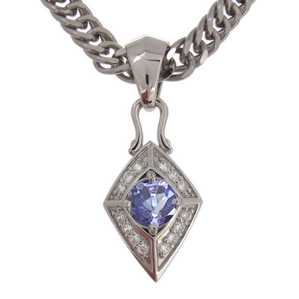喜平チェーン ペンダント メンズ ひし形 選べる誕生石 天然石 喜平用 mens pendant necklace rhombus 10金 18金 プラチナ シルバー ネックレス 菱形