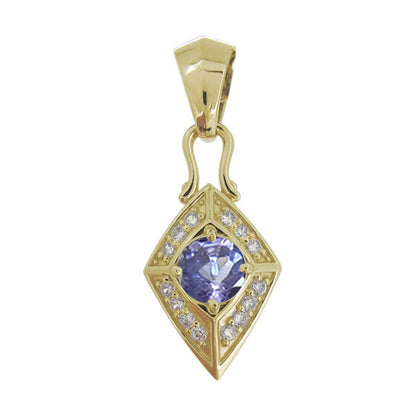 喜平 ペンダントトップ メンズ ひし形 選べる誕生石 天然石 喜平用 mens pendant top head rhombus 10金 18金 プラチナ シルバー ペンダント 菱形