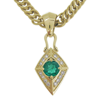 喜平チェーン ペンダント メンズ ひし形 選べる誕生石 天然石 喜平用 mens pendant necklace rhombus 10金 18金 プラチナ シルバー ネックレス 菱形