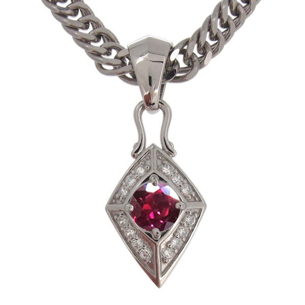 喜平チェーン ペンダント メンズ ひし形 選べる誕生石 天然石 喜平用 mens pendant necklace rhombus 10金 18金 プラチナ シルバー ネックレス 菱形