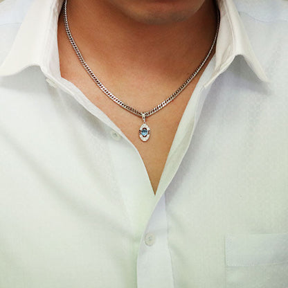 大粒 楕円 ペンダントトップ 喜平用 メンズ 選べる誕生石 天然石 k10 k18 pt900 sv925 mens pendant top head diamond ペンダント 喜平 ダイヤモンド