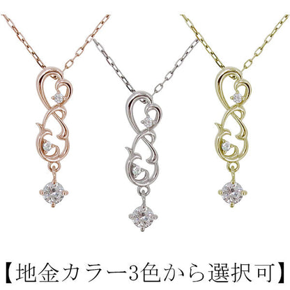 ネックレス レディース 無限 インフィニティ ペンダント 天然石 唐草 10k 18k pt900 選べる誕生石 ナンバー 8