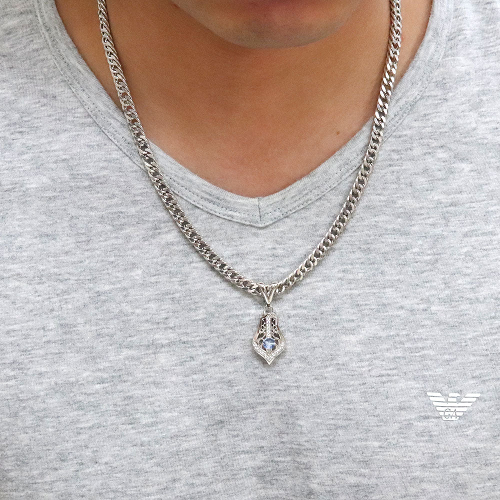 アラベスク 喜平 50g用 メンズ ペンダントトップ 大粒 選べる誕生石 ラインストーン ダイヤモンド Pendant top k10 k18 pt900 sv925 ペンダント 唐草 天然石