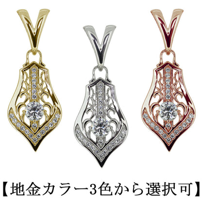 アラベスク 喜平 50g用 メンズ ペンダントトップ 大粒 選べる誕生石 ラインストーン ダイヤモンド Pendant top k10 k18 pt900 sv925 ペンダント 唐草 天然石