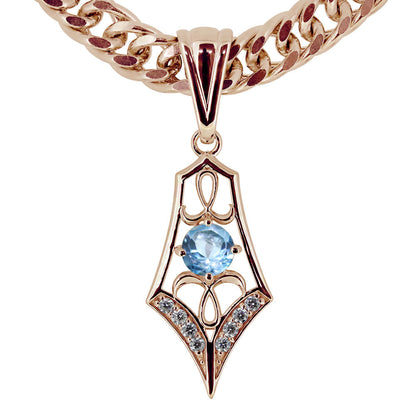 メンズ ペンダント キヘイ 50g用 10金 18金 プラチナ シルバー 選べる誕生石 大粒 天然石 Pendant Rhinestone 喜平チェーン ネックレス ラインストーン ダイヤモンド