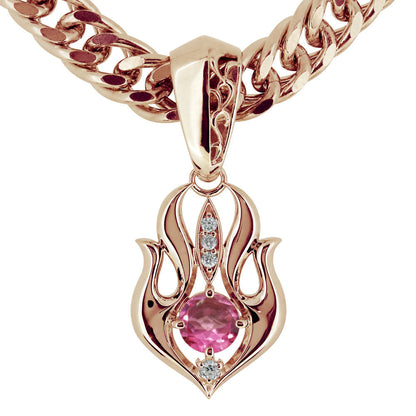大粒 天然石 メンズ ペンダント 喜平50g用 キヘイ 選べる誕生石 mens pendant Necklace birthstone K10 K18 PT900 SV925 ネックレス 誕生石