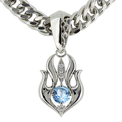 大粒 天然石 メンズ ペンダント 喜平50g用 キヘイ 選べる誕生石 mens pendant Necklace birthstone K10 K18 PT900 SV925 ネックレス 誕生石