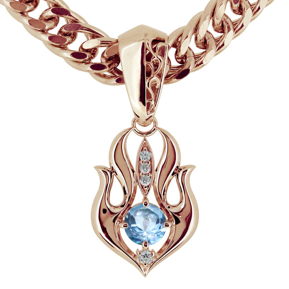 大粒 天然石 メンズ ペンダント 喜平50g用 キヘイ 選べる誕生石 mens pendant Necklace birthstone K10 K18 PT900 SV925 ネックレス 誕生石