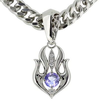 大粒 天然石 メンズ ペンダント 喜平50g用 キヘイ 選べる誕生石 mens pendant Necklace birthstone K10 K18 PT900 SV925 ネックレス 誕生石