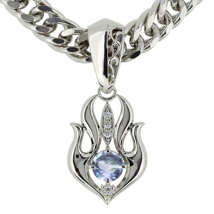 大粒 天然石 メンズ ペンダント 喜平50g用 キヘイ 選べる誕生石 mens pendant Necklace birthstone K10 K18 PT900 SV925 ネックレス 誕生石