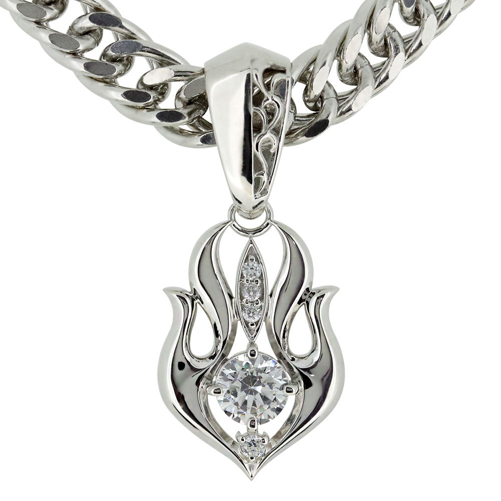 大粒 天然石 メンズ ペンダント 喜平50g用 キヘイ 選べる誕生石 mens pendant Necklace birthstone K10 K18 PT900 SV925 ネックレス 誕生石