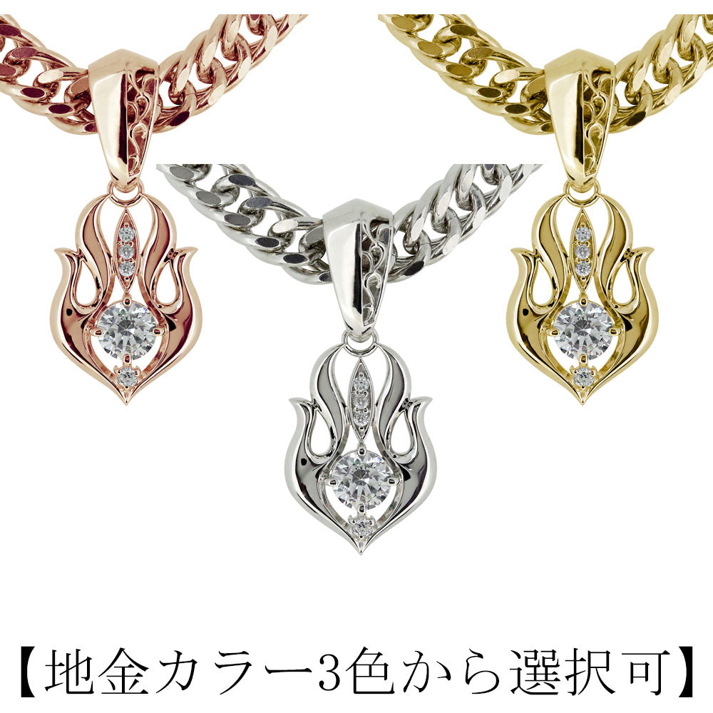 大粒 天然石 メンズ ペンダント 喜平50g用 キヘイ 選べる誕生石 mens pendant Necklace birthstone K10 K18 PT900 SV925 ネックレス 誕生石