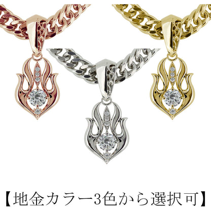 大粒 天然石 メンズ ペンダント 喜平50g用 キヘイ 選べる誕生石 mens pendant Necklace birthstone K10 K18 PT900 SV925 ネックレス 誕生石