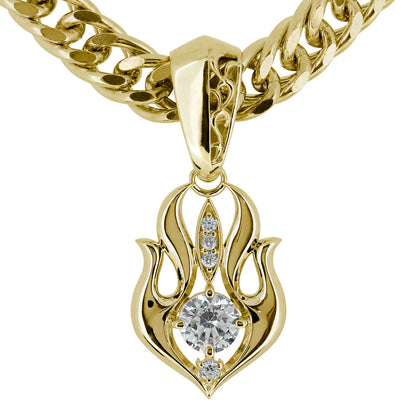 大粒 天然石 メンズ ペンダント 喜平50g用 キヘイ 選べる誕生石 mens pendant Necklace birthstone K10 K18 PT900 SV925 ネックレス 誕生石