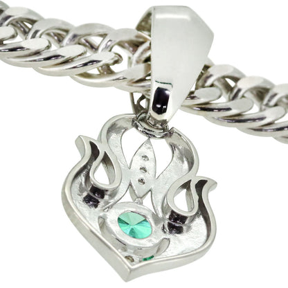 大粒 天然石 メンズ ペンダントトップ 喜平50g用 キヘイ 選べる誕生石 mens pendant top birthstone K10 K18 PT900 SV925 ペンダント 誕生石
