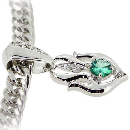 大粒 天然石 メンズ ペンダント 喜平50g用 キヘイ 選べる誕生石 mens pendant Necklace birthstone K10 K18 PT900 SV925 ネックレス 誕生石