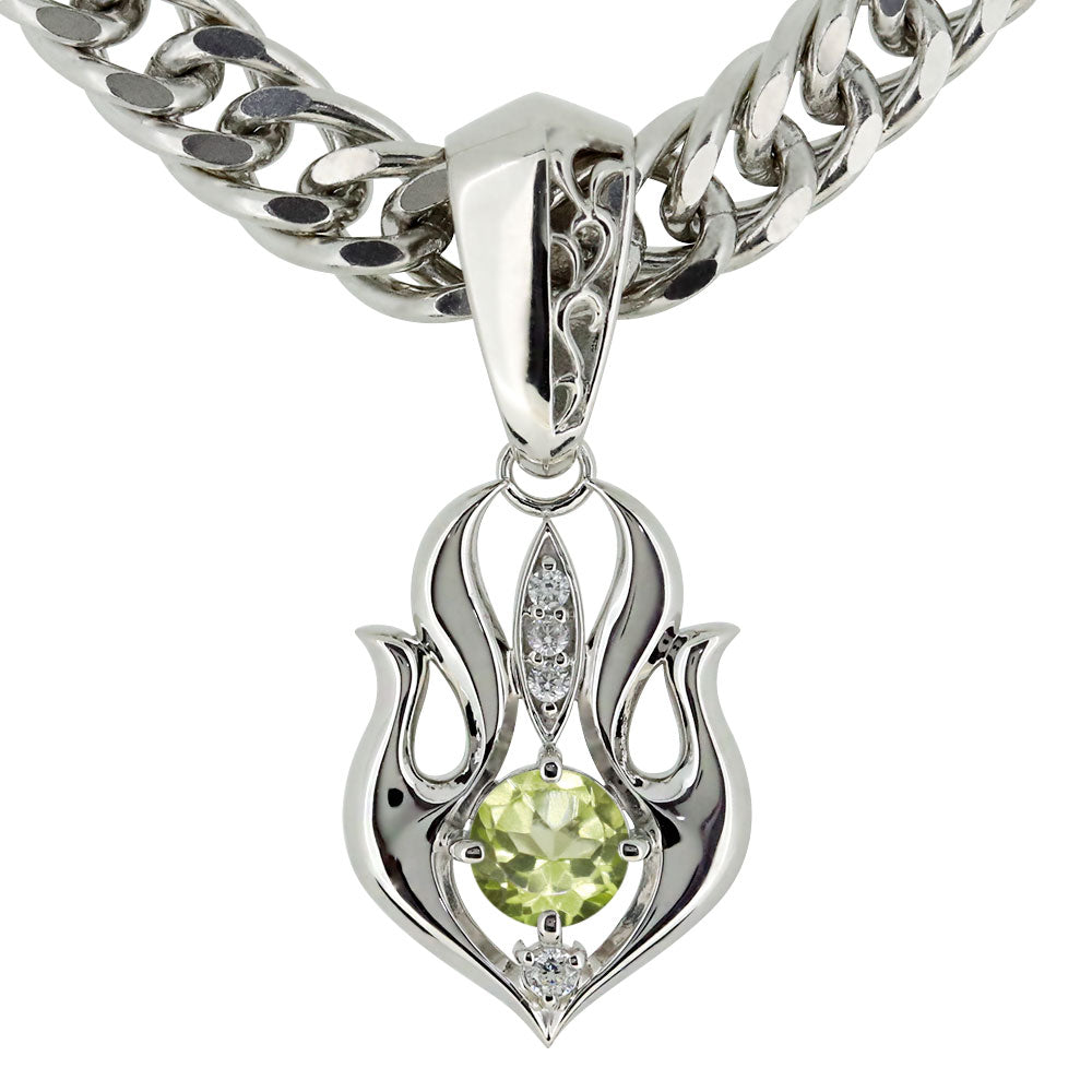 大粒 天然石 メンズ ペンダント 喜平50g用 キヘイ 選べる誕生石 mens pendant Necklace birthstone K10 K18 PT900 SV925 ネックレス 誕生石