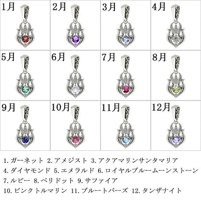 大粒 天然石 メンズ ペンダントトップ 喜平50g用 キヘイ 選べる誕生石 mens pendant top birthstone K10 K18 PT900 SV925 ペンダント 誕生石