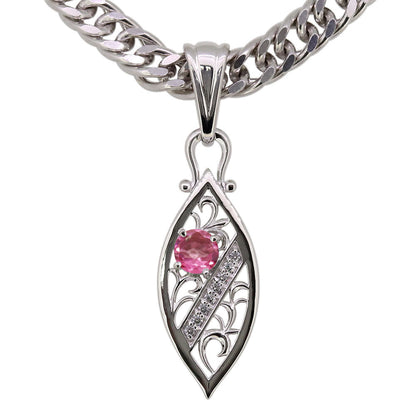 透かし アラベスク 喜平50g用 ペンダント メンズ 大粒 天然石 選べる誕生石 MENS PENDANT ネックレス ラインストーン ダイヤモンド 10金 18金 プラチナ シルバー