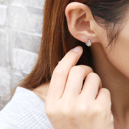 ピアス 小さめ レディース 選べる誕生石 ダブルライン 10k 18k pt900 sv 両耳 スタッドピアス 人気 女性 普段使い ダイヤモンド
